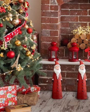🎄Handgefertigte Weihnachtsmann- und Schneemannfiguren