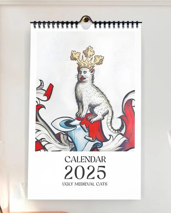 🐾Hässlicher mittelalterlicher Katzenkalender 2025