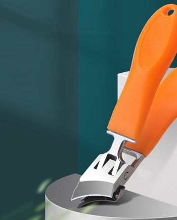✂️Schräger Nagelknipser mit weiter Backenöffnung und Spritzschutz