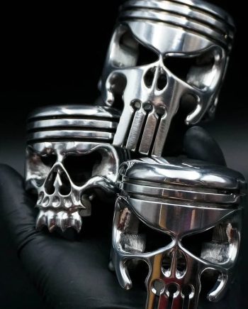 🔥🔥SKULL PISTON ART SCHLÜSSELANHÄNGER