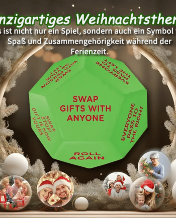🎲 Santa Swap Gift Exchange Würfel 🎁