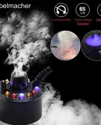 🎃12 LED-Licht Ultraschall-Nebelmaschine