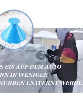 Magischer Auto-Eiskratzer