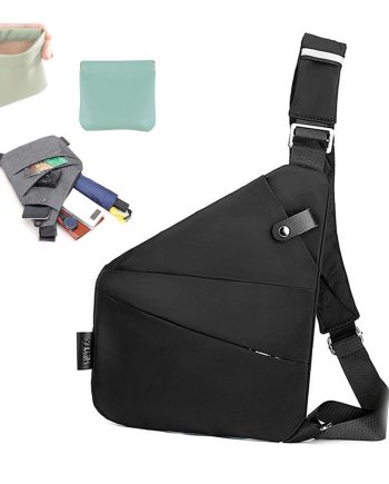 🎒 Diebstahlsichere Tasche für Damen & Herren – ✈️ Reisetasche | 🎯 Brusttasche | 🛡️ Sicherheitstasche | 🎽 Sling-Bag | 💼 Schultertasche