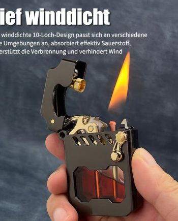 💖 Mecha Metal Rocker Feuerzeug