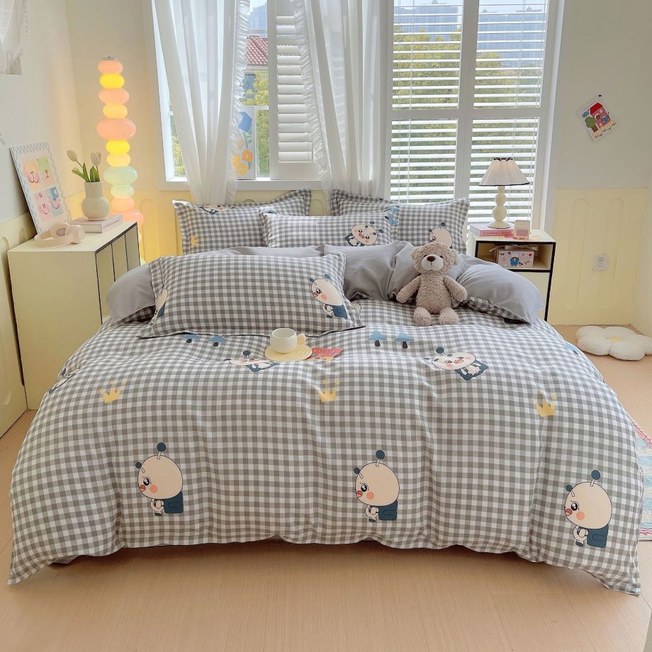 3-Piece Bedding Set – Duvet Cover & Pillowcases