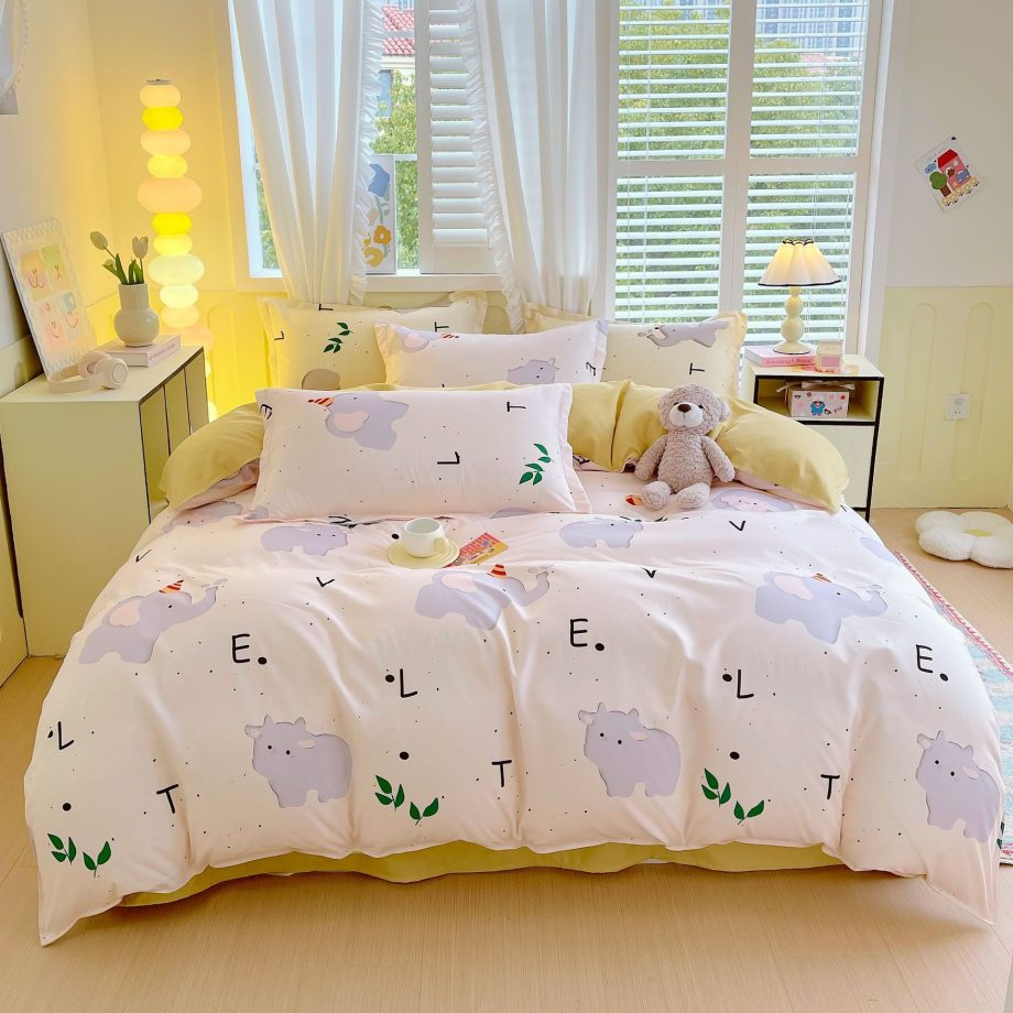 3-Piece Bedding Set – Duvet Cover & Pillowcases